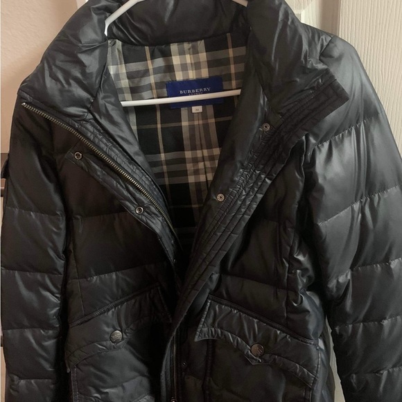 Black Burberry coat - Picture 2 of 4